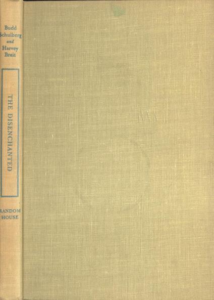 The disenchanted - Budd Schulberg - copertina