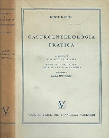 Gastroenterologia pratica - Ernst Hafter - copertina
