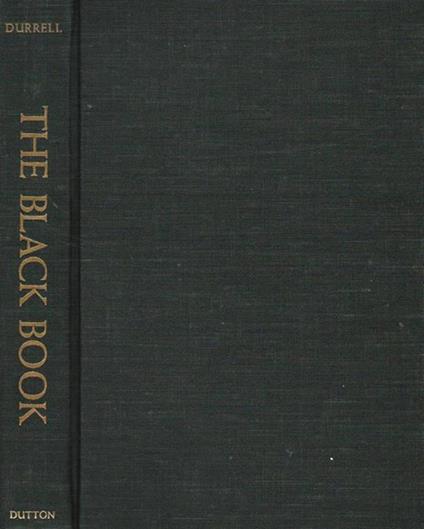 The black book - Lawrence Durrell - copertina