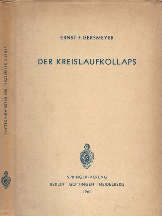 Der Kreislaufkollaps - copertina