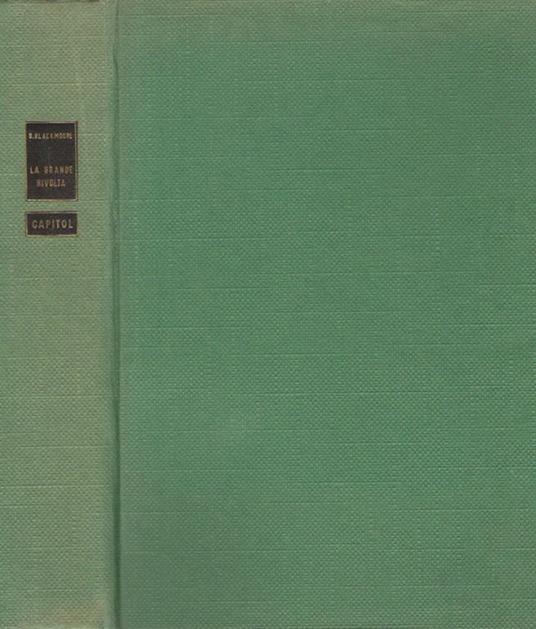 La Grande Rivolta - D. Blackmoore - copertina