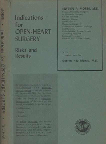 Indications for open-heart surgery. Risks ans Results - copertina