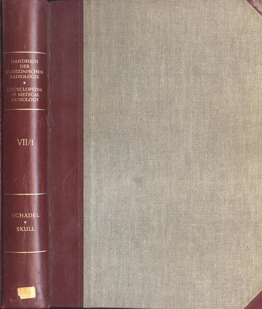 Rontgendiagnostik der schadels 1 - L. Diethelm - copertina