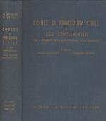 Codice di Procedura Civile e Leggi complementari. con il commento della Giurisprudenza della Cassazione