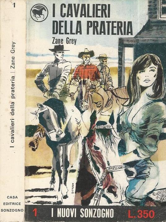 I cavalieri della prateria - Zane Grey - copertina