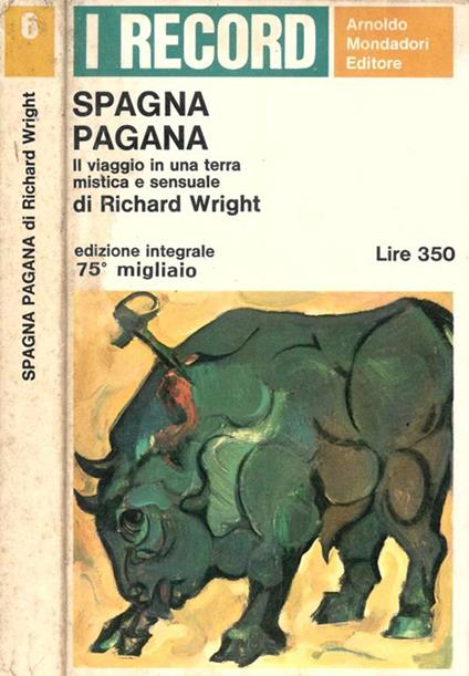 Spagna pagana - Richard Wright - copertina