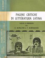 Pagine critiche di letteratura latina