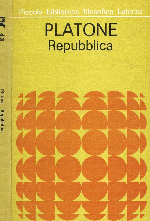 Repubblica - Platone - copertina