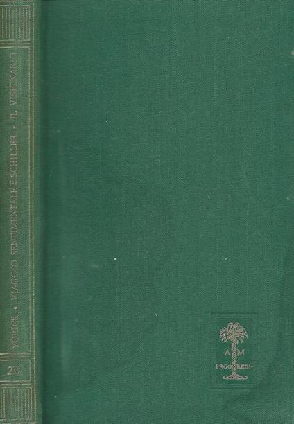 Viaggio sentimentale. Lungo la Francia e l'Italia - Yorick - copertina