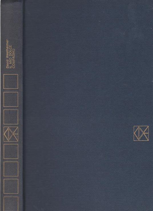 Il mio dolce compagno - David Westheimer - copertina