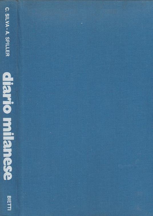 Diario milanese - Carlo Silva - copertina
