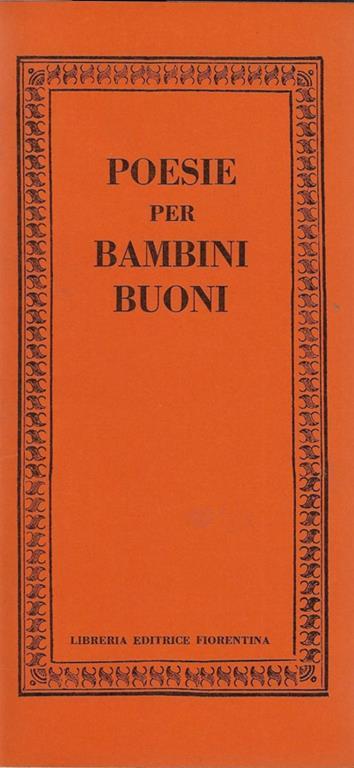 Poesie per bambini buoni - Enrico Fiorentino - copertina
