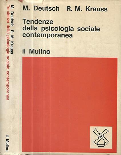 Tendenze della psicologia sociale contemporanea - copertina