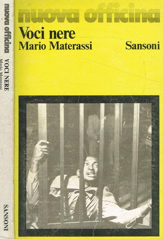 Voci nere - Mario Materassi - copertina