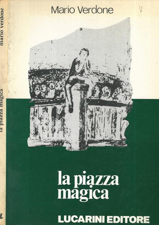 La piazza magica - Mario Verdone - copertina