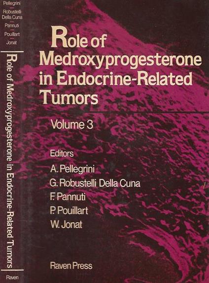 Role of Medroxyprogesterone in Endocrine - Related Tumors vol. 3 - copertina