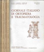 Giornale italiano di ortopedia e traumatologia Anno 1984 Volume X Fascicolo 1, 2, 3, 4. Organo ufficiale della Società italiana di ortopedia e Traumatologia