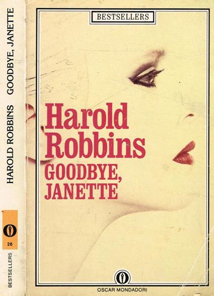Goodbye, Janette - Harold Robbins - copertina