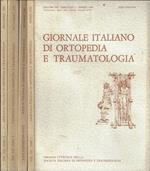 Giornale italiano di ortopedia e traumatologia Anno 1986 Volume XII Fascicolo 1, 2, 3, 4. Organo ufficiale della Società italiana di ortopedia e Traumatologia