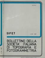 Bollettino della Società Italiana di Topografia e Fotogrammetria 1987