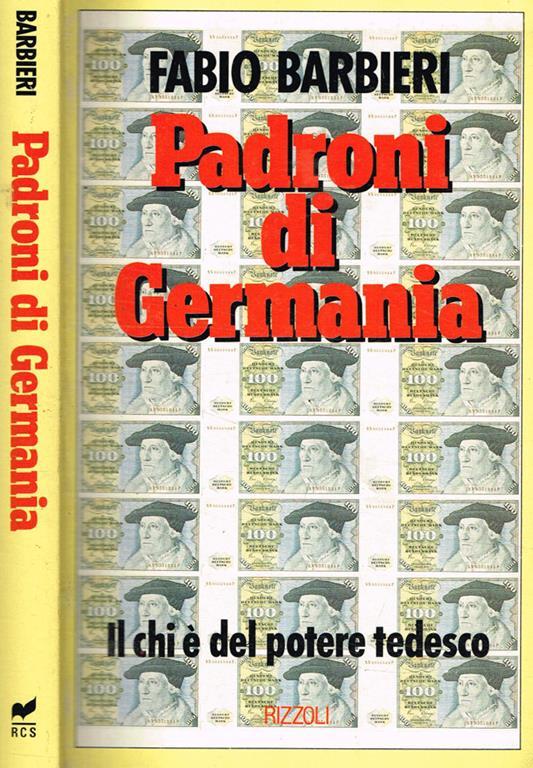 Padroni di Germania - Fabio Barbieri - copertina
