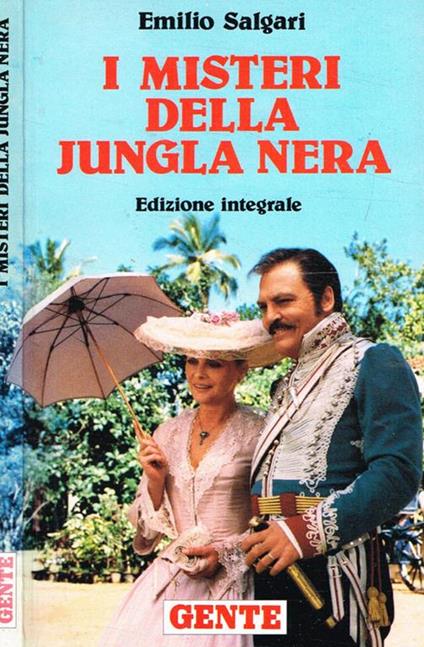 I misteri della jungla nera - Emilio Salgari - copertina