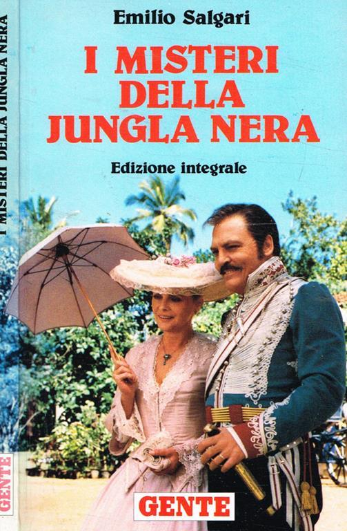 I misteri della jungla nera - Emilio Salgari - copertina