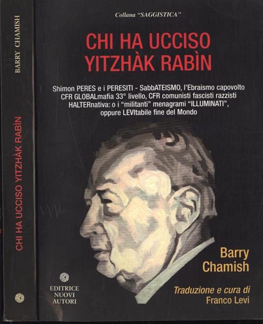 Chi ha ucciso Yitzhak Rabin? - Barry Chamish - copertina