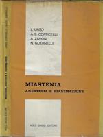 Miastenia. Anestesia e rianimazione