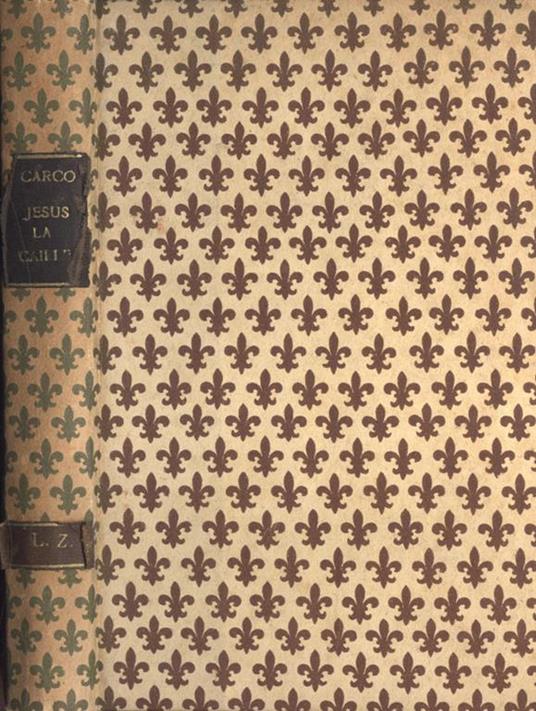Jèsus la Caille - Francis Carco - copertina