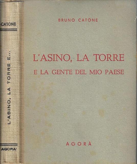 L' asino, la torre e la gente del mio paese - Bruno Catone - copertina