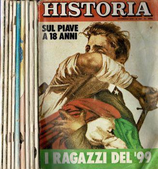Historia 1979. N. : 251, 253, 254, 255, 257, 258, 259, 261, 262. Mensile illustrato di Storia - copertina