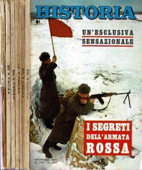Historia 1966. N.: 104, 105, 106, 107, 108, 109. Mensile illustrato di Storia - copertina