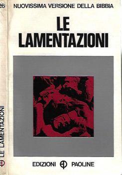 Le lamentazioni - Dalmazio Colombo - copertina