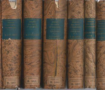 Annales des Ponts et Chausses (Anno 1869). Memoires et documents - Lois Decrets arretas etc - Personnel - Tables General - copertina