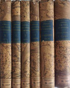 Annales des Ponts et Chausses (Anno 1899). Memoires et documents - Lois Decrets arretas etc - Personnel - copertina