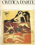 Critica d'arte - Anno XLIX, quarta serie, n. 3 - ottobre-dicembre 1984