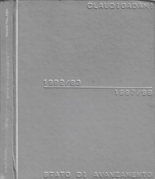 Claudio Adami. Stato di avanzamento 1982/83 1997/98 - Mario De Candia - copertina