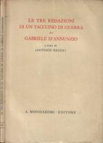 Le tre redazioni di un taccuino di guerra di Gabriele d'Annunzio
