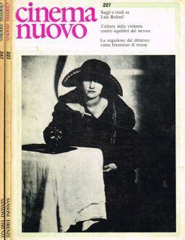 Cinema nuovo. Rassegna bimestrale di cultura anno XXIII, 1974, n.227. Anno XXVI, 1977, n.247 - Guido Aristarco - copertina