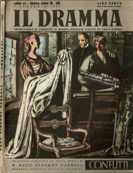Il Dramma - " Conflitti " di Paul Vincent Carroll. Quindicinale di Commedie di grande interesse - copertina