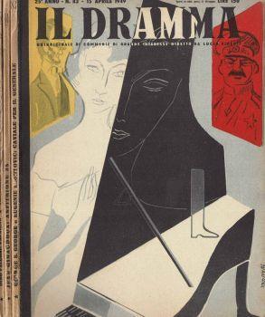 Il Dramma - 1949. Quindicinale di Commedie di grande interesse - copertina