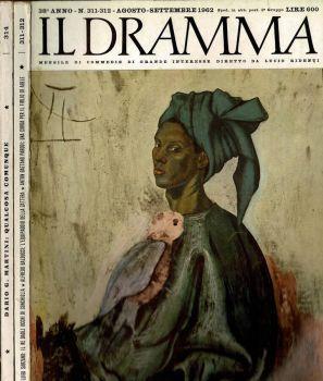 Il Dramma 1962. Mensile di Commedie di grande interesse - copertina
