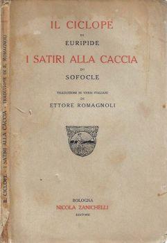 Il Ciclope - I Satiri alla caccia - copertina