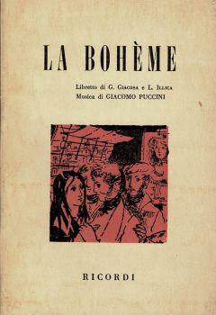 La Bohème. Opera in 4 quadri - Giuseppe Giacosa - copertina