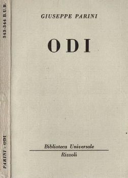 Odi - Giuseppe Parini - copertina