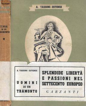 Uomini di un tramonto - Alessandro Tassoni - copertina