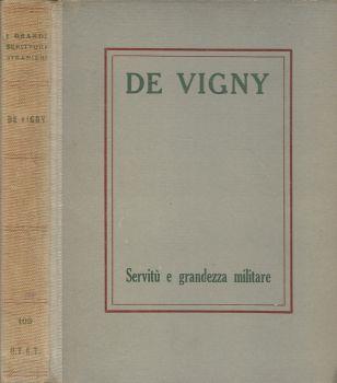 Servitù e grandezza militare - Alfred de Vigny - copertina