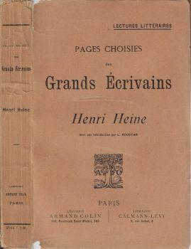 Pages choisies des grands ecrivains - Heinrich Heine - copertina