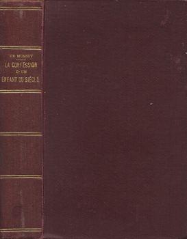 La confession d'un enfant du siècle - Alfred de Musset - copertina